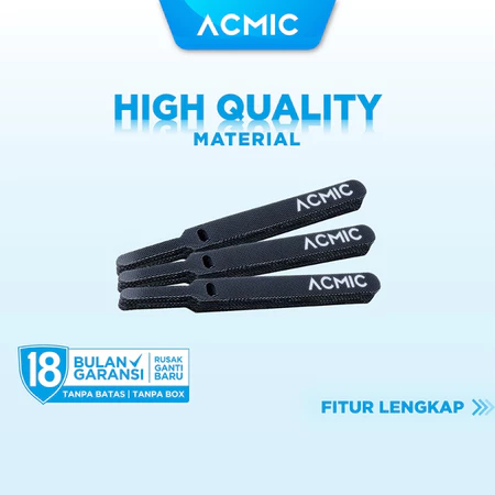 ACMIC Velcro Strap Cable Tie Organizer 13cm