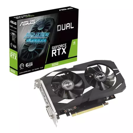 ASUS DUAL RTX 3050 OC Edition 6GB GDDR6