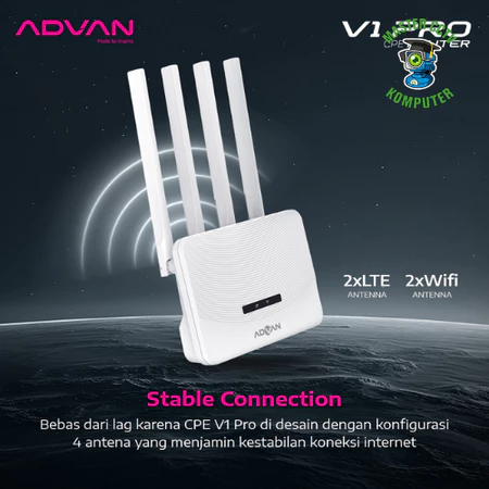 Advan CPE V1 PRO Modem Router Wi-Fi 4G LTE