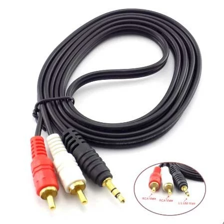Kabel Audio Jack Male to RCA