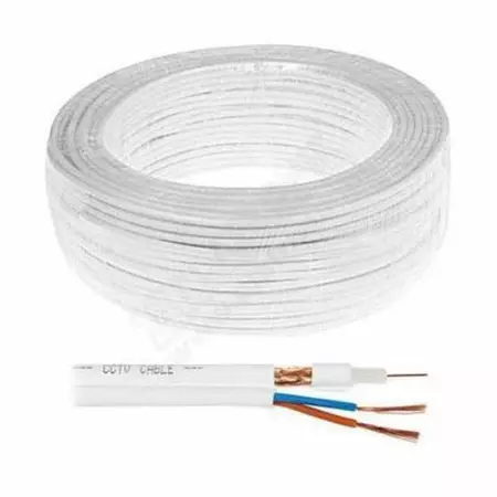 Kabel CCTV RG59 Putih Permeter