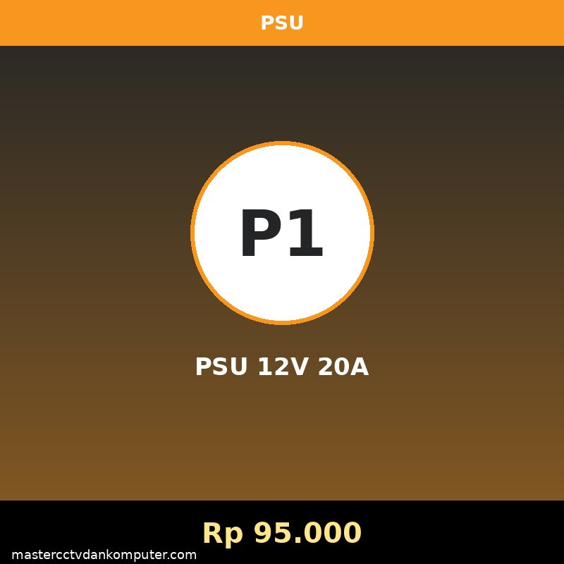 PSU 12V 20A