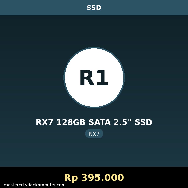 RX7 128GB SATA 2.5" SSD