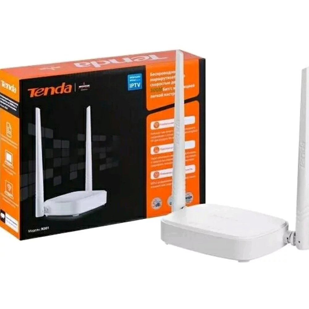 Tenda N301 Wireless Router 300Mbps