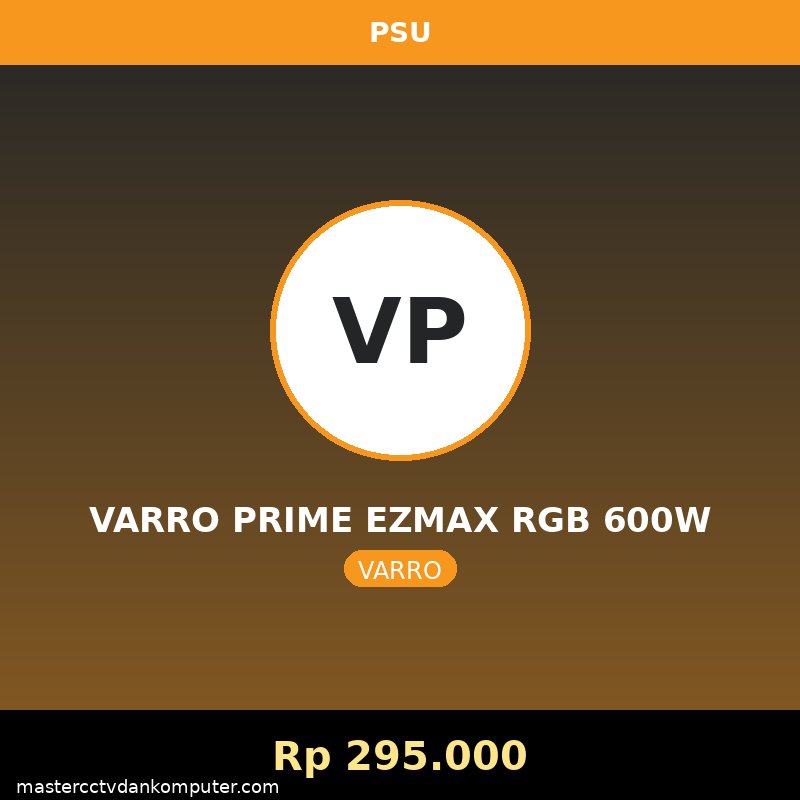 VARRO PRIME EZMAX RGB 600W