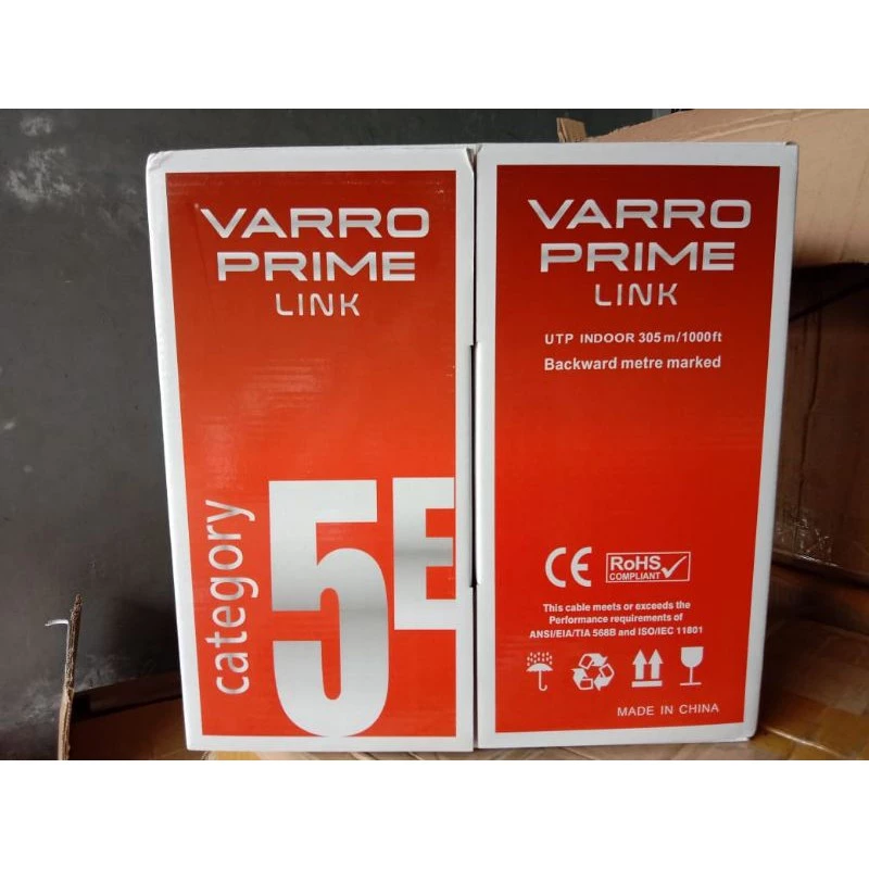 Varro Prime Link Cat 5E UTP Indoor 305M